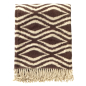 Preview: Hoii Plaid 'Amorella' 150 x 200 cm Chocolate Martini - Braun